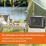 NEWSMY X2400 Powerstation 2016 Wh – Tragbarer Solargenerator mit 2400W AC, 1200W PV-Eingang & LiMnFePO₄-Akku