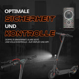 ZAMELUX E9 – Zusammenklappbarer Elektro-Scooter mit 350W Motor, 360Wh Akku und Straßenzulassung