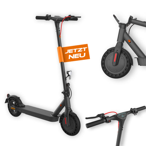 ZAMELUX E9 – Zusammenklappbarer Elektro-Scooter mit 350W Motor, 360Wh Akku und Straßenzulassung