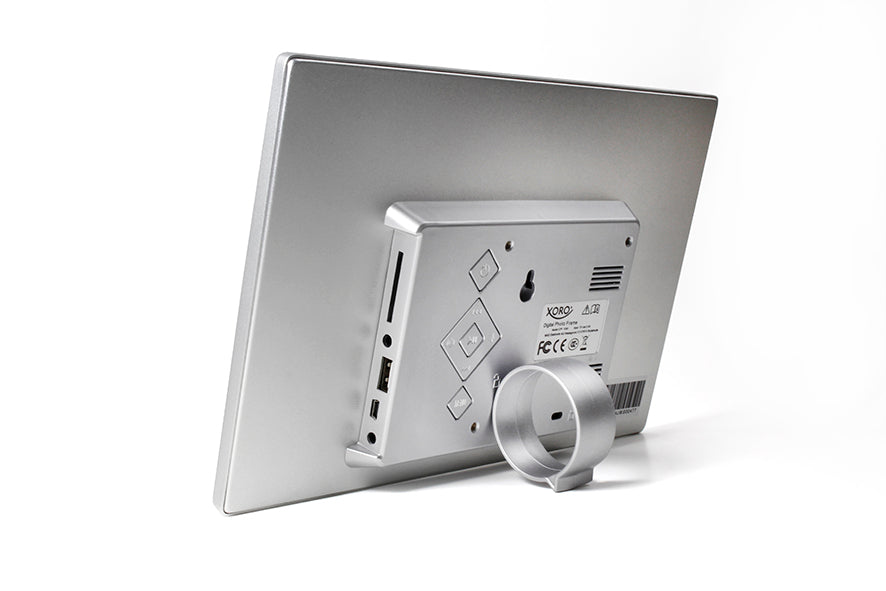 XORO DPF 10C1 Digitaler Bilderrahmen 25,65 cm (10.1 Zoll) Display, SD Kartenleser, USB 2.0, Bewegungssensor