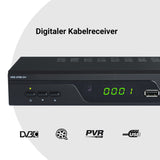 XORO HRK 8760 CI+ HD Kabel-Receiver mit 2x USB und CI+ Schacht