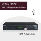 XORO HRK 8760 CI+ HD Kabel-Receiver mit 2x USB und CI+ Schacht