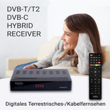 XORO HRT 8770 TWIN DVB-T2/C Receiver mit TWIN Tuner