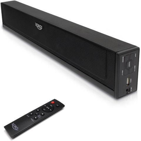 XORO HSB 50 ARC TV Soundbar 2.0 (BT5.0, 25W RMS,ARC, Line-IN, S/PDIF-IN, USB, RC)