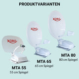 XORO MTA 65 BT 65 cm Vollautomatische Satelliten-Antenne