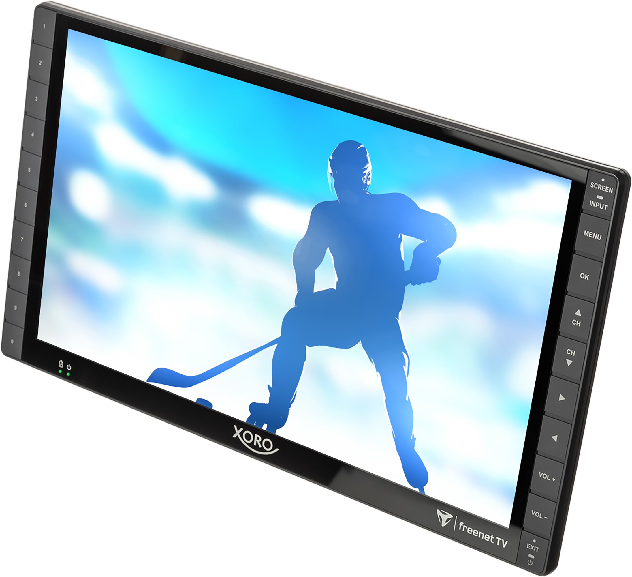XORO PTL 1450 V2 - 14“ Full HD Fernseher mit DVBT2 HD Tuner und integriertem Irdeto CA