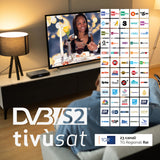 WWIO UNICO - Tivùsat HD Classic certified DVB-S2 Receiver